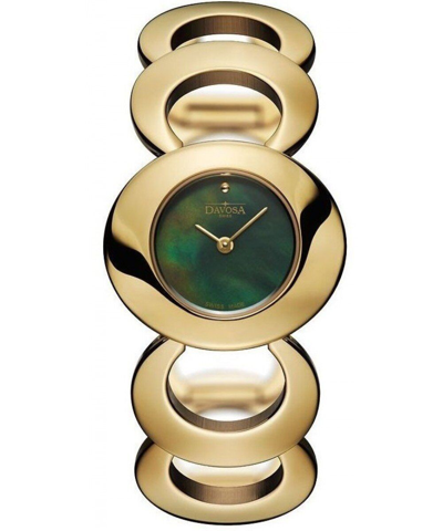 Pre-owned Davosa Vintage 60's Swiss Made Woman's Watch With Sapphire Glass 168.571.75
