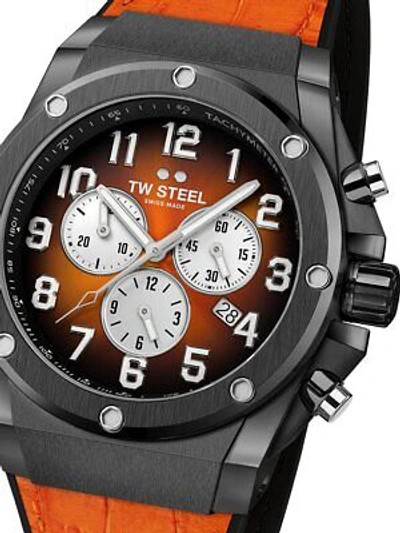 Pre-owned Tw Steel Tw-steel Ace133 Ace Genesis Chrono Limited Edition 44mm 20atm