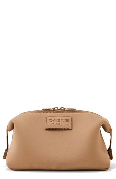 Dagne Dover Hunter Toiletry Bag In Camel