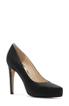 Jessica Simpson Parisah Platform Pump In Black Rum