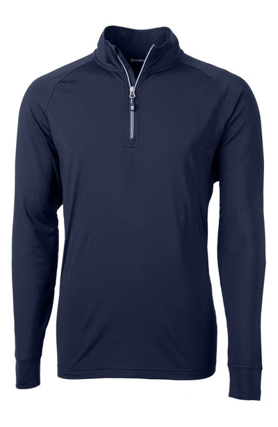 CUTTER & BUCK CUTTER & BUCK ADAPT KNIT QUARTER ZIP PULLOVER