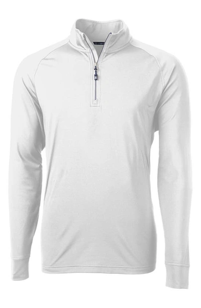 CUTTER & BUCK CUTTER & BUCK ADAPT KNIT QUARTER ZIP PULLOVER