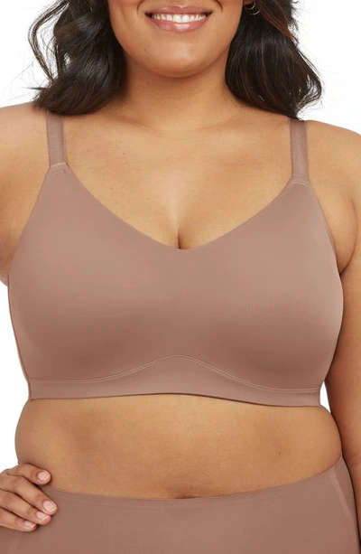 Spanx Trifecta Wireless Bra In Cafe Au Lait