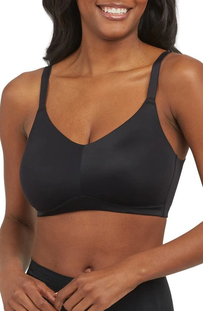 Spanx Trifecta Wireless Bra In Very Black