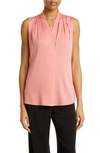 KOBI HALPERIN 'MILA' SLEEVELESS STRETCH SILK BLOUSE