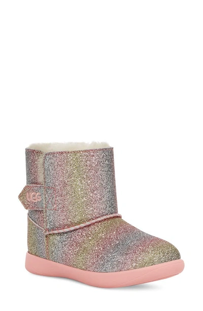 Ugg Keelan Glitter Water Resistant Boot In Metallic Rainbow