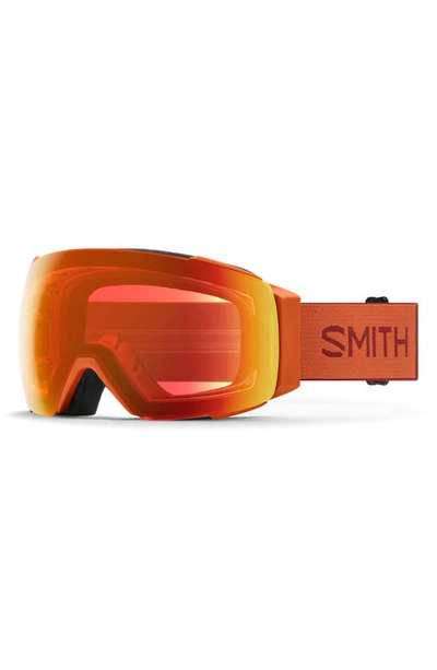 Smith I/o Mag™ 154mm Snow Goggles In Carnelian / Chromapop Red