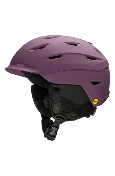 Smith Liberty Snow Helmet With Mips In Matte Amethyst