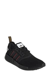 Adidas Originals Nmd_r1 Sneaker In Black/ White/ Team Power Red