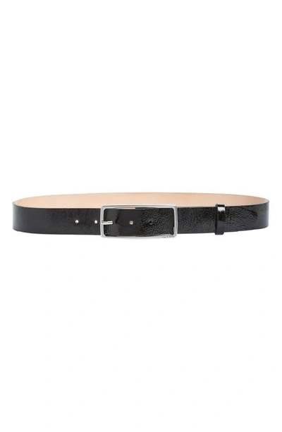 Rag & Bone Rebound Leather Belt In Black