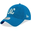 New Era Powder Blue Los Angeles Chargers Hometown Team 9twenty Adjustable Hat In Powder Blue