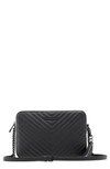 Aldo Andressera Faux Leather Crossbody Bag In Black