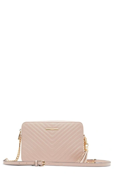 Aldo Andressera Faux Leather Crossbody Bag In Medium Pink