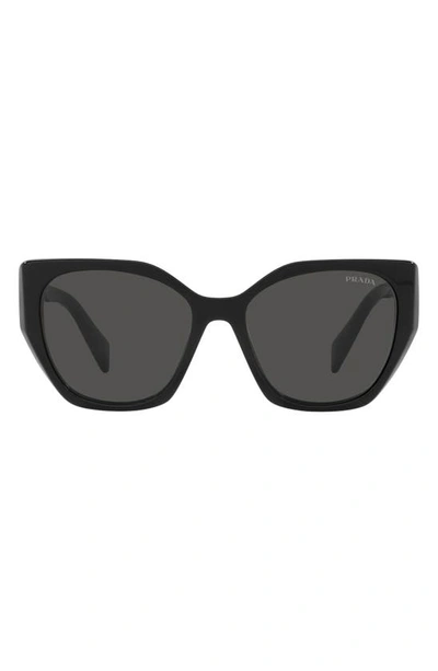 Prada 50mm Small Rectangular Sunglasses In Gray