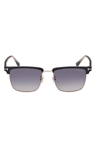 Tom Ford Hudson Sunglasses Black