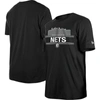 New Era Black Brooklyn Nets Localized T-shirt In Black