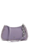 House Of Want Newbie Vegan Leather Shoulder Bag In Wisteria