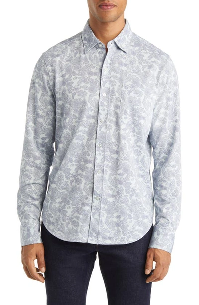 Tommy Bahama San Lucio Sonoma Sketch Button-up Shirt In Bering Blue