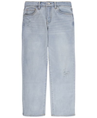 Levi's Kids' Big Girls Wide Leg Jeans In Blue