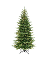 PULEO 6.5' PRE-LIT SLIM BALSAM FIR TREE WITH 350 UNDERWRITERS LABORATORIES CLEAR INCANDESCENT LIGHTS, 2561