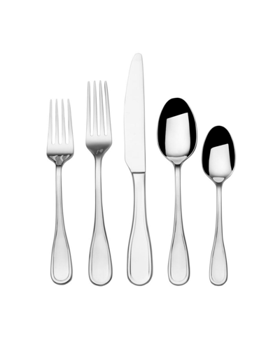Fitz And Floyd Everyday Bistro Classic 20 Pieces Flatware Set In Stainless