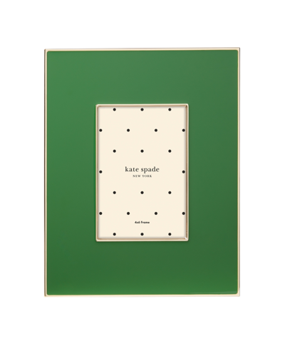 Kate Spade Make It Pop 4 X 6 Picture Frame In Green