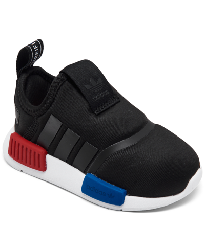 Adidas Originals Adidas Toddler Boys Originals Nmd 360 Slip-on Casual Sneakers From Finish Line In Black/white/red