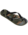 Havaianas Top Camo Flip Flop In Moss