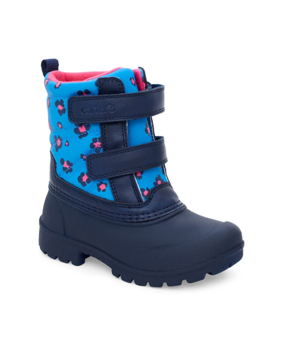 Carter's Toddler Girls Deltha Boots In Navy