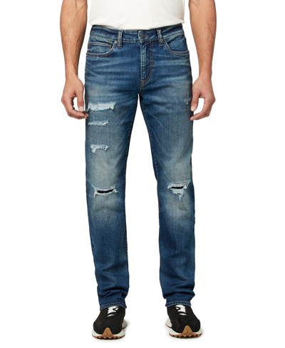 Buffalo David Bitton Men's Repaired Relaxed Tapered Ben Jeans In Whiskered And Sanded