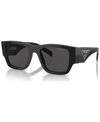 Prada Man Sunglasses Pr 10zsf In Dark Grey