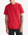 Calvin Klein Men's Ultra-soft Modern Lounge Crewneck T-shirt In Red Carpet