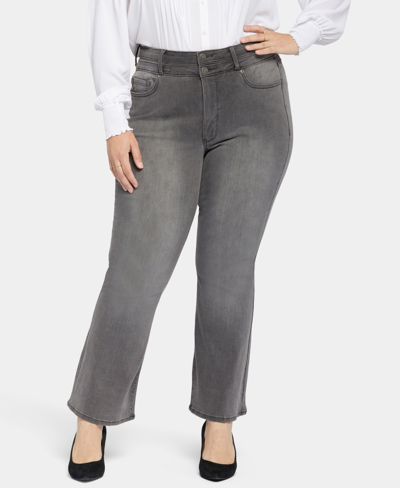 Nydj Ava Flare Jeans In Grey