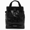 Balenciaga Army Top Handle Small Tote Bag In Black