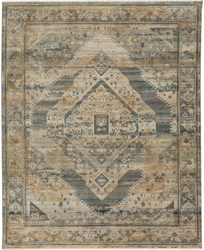 Karastan Echo Gamin 5' X 7'10" Area Rug In Gray