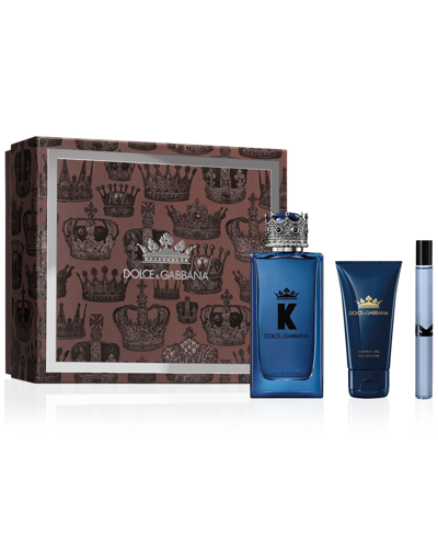 Dolce & Gabbana Men's 3-pc. K Eau De Parfum Gift Set