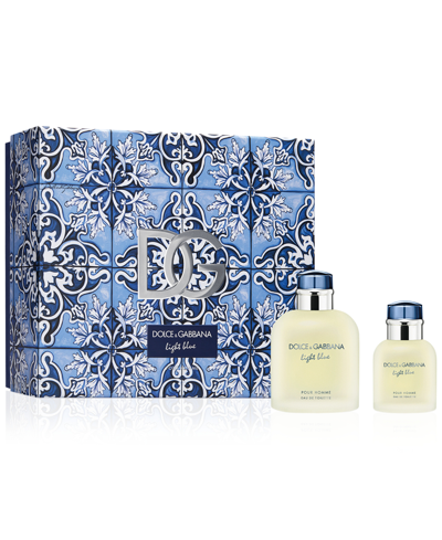 Dolce & Gabbana Men's 2-pc. Light Blue Pour Homme Eau De Toilette Gift Set