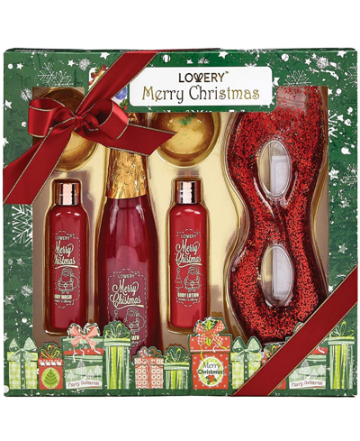 Lovery 6-pc. Christmas Bath And Body Gift Set