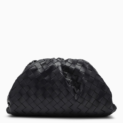 Bottega Veneta Space Blue Leather Pouch Bag