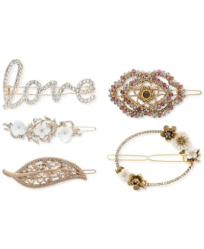 Lonna & Lilly Lonna Lilly Crystal Hair Barrette Separates In White