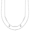 Girls Crew Women's Wandering Stars Necklace In Silver Plated