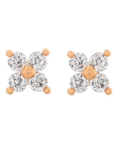 GIRLS CREW WOMEN'S TEENY TINY CLEAR CLUSTER STUDS