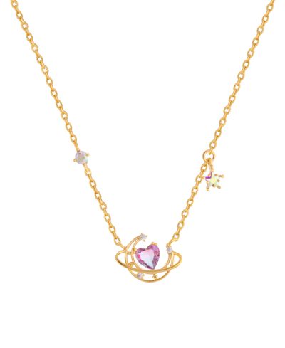 Girls Crew Women's Lovesick Necklace In Gold Plated