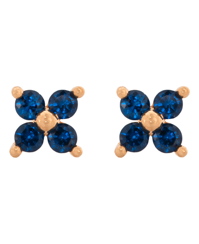 GIRLS CREW WOMEN'S TEENY TINY SAPPHIRE CLUSTER STUDS