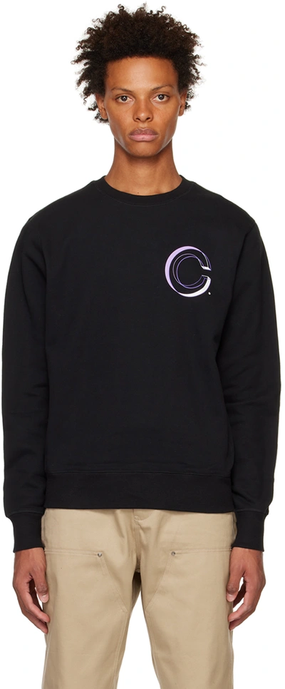 Clot Black Globe Sweatshirt In 黑色