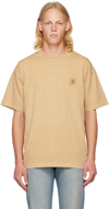 Carhartt Vista T-shirt In Beige