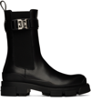 Givenchy Man Knee Boots Black Size 11 Soft Leather In 001-black