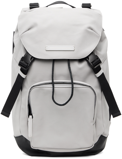 Horizn Studios Gray Sofo City Backpack In Light Quartz Grey