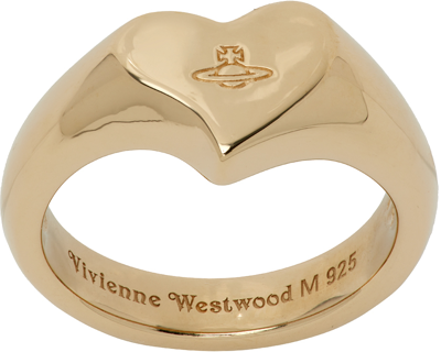 Vivienne Westwood Gold Marybelle Ring In R001 Gold