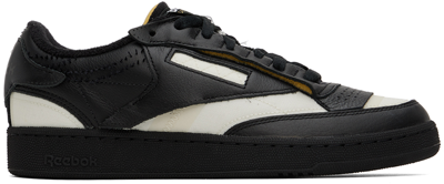 MAISON MARGIELA BLACK REEBOK EDITION REPLICA SNEAKERS